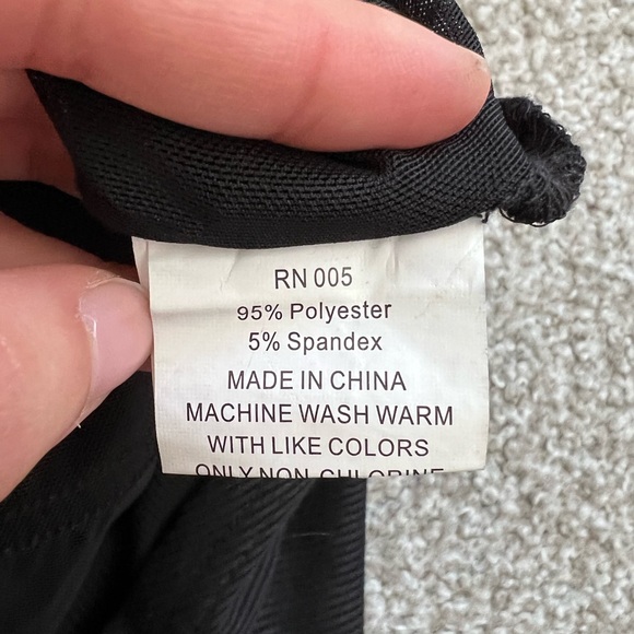 Black Mesh Bodysuit - Picture 5 of 5